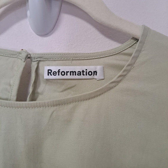 Reformation Beckett dress dried herb Small - Picture 6 of 7
